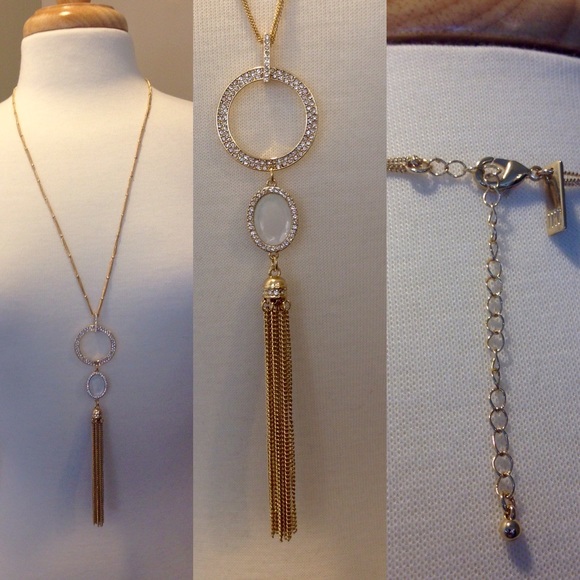 INC International Concepts Jewelry - Long gold statement necklace